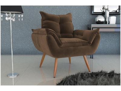 Poltrona Decorativa Moderna Matrix Tóquio