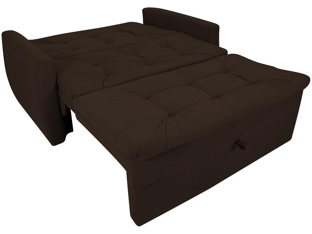 Sofá-cama Casal 2 Lugares Reclinável Veludo Matrix Meg - 4