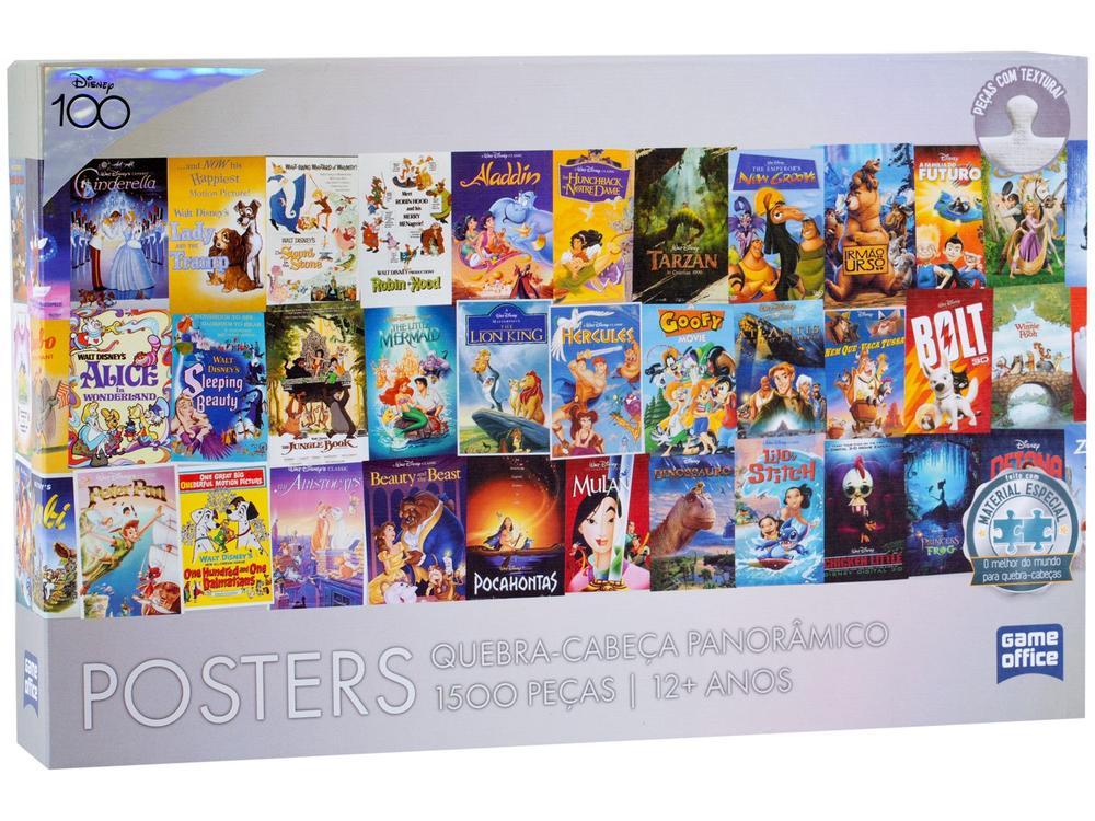 Quebra-cabeça 1500 Peças Disney Game Office - 1