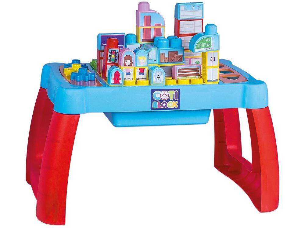 Mesa com Peças de Encaixar Infantil Didática - 13