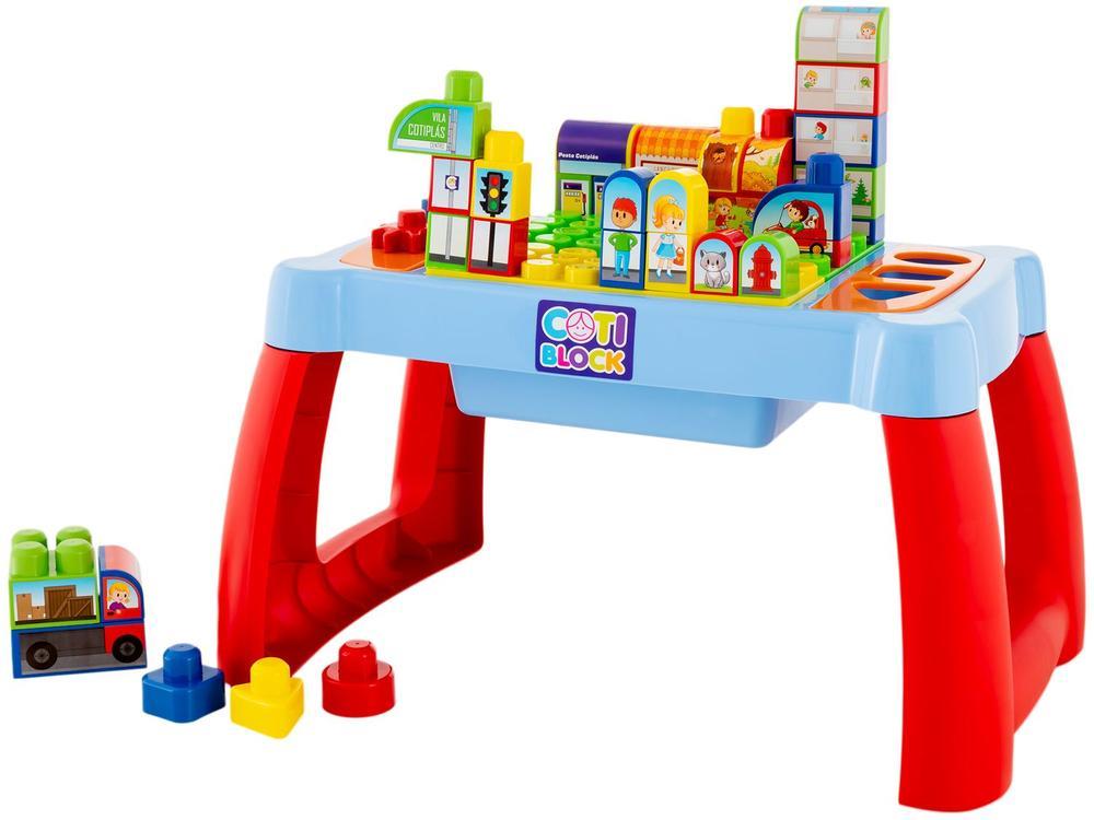 Mesa com Peças de Encaixar Infantil Didática - 1