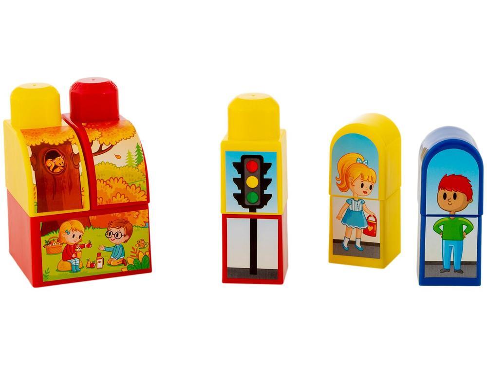 Mesa com Peças de Encaixar Infantil Didática - 7