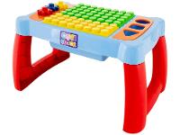 Mesa com Peças de Encaixar Infantil Didática