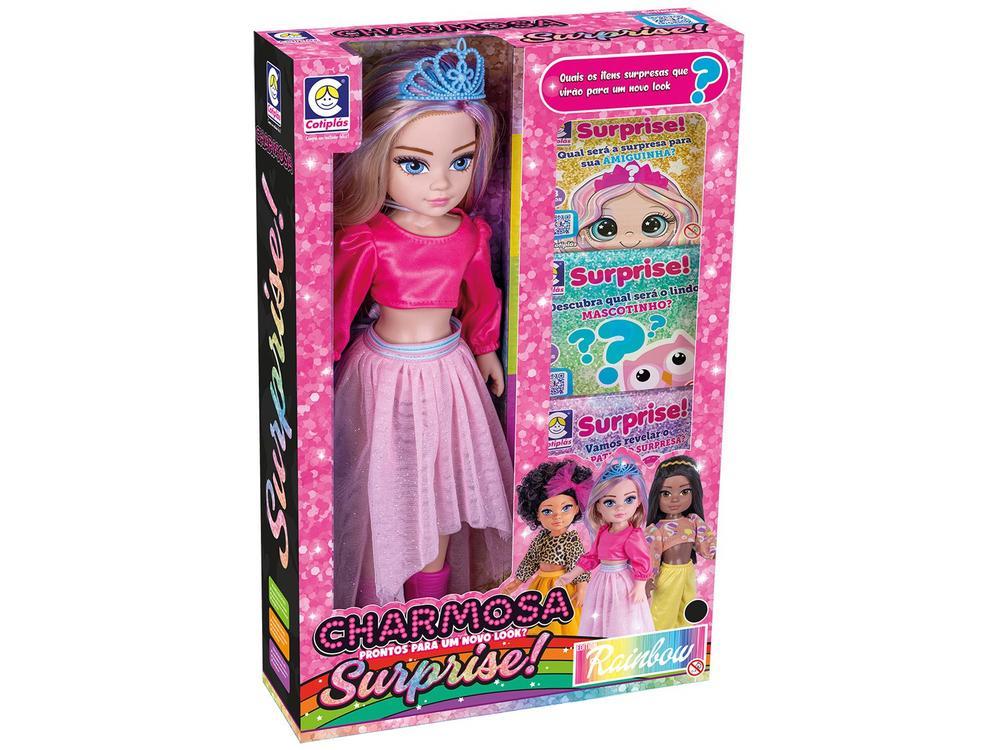 Boneca Loira Charmosa Surprise com Acessórios - 8