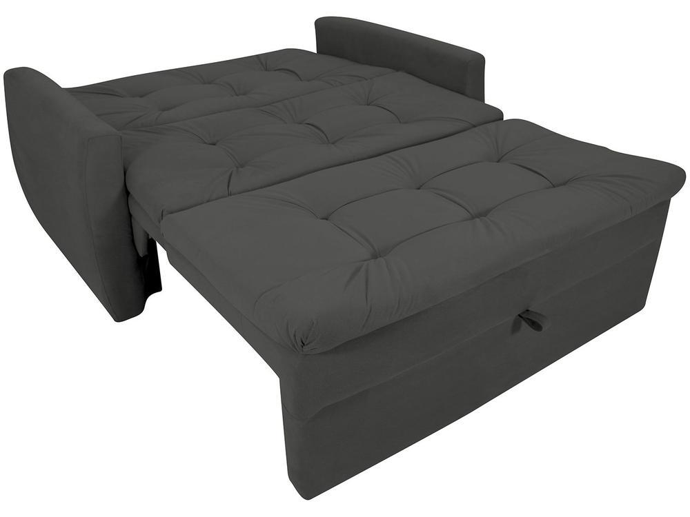 Sofá-cama Casal 2 Lugares Reclinável Veludo Matrix Meg - 4
