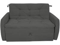 Sofá-cama Casal 2 Lugares Reclinável Veludo Matrix Meg - 1