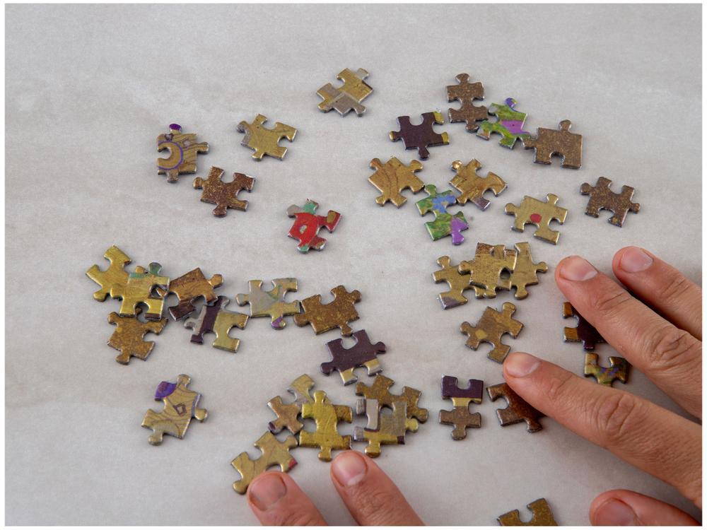 Quebra-cabeça 1000 Peças O Beijo Game Office - 2