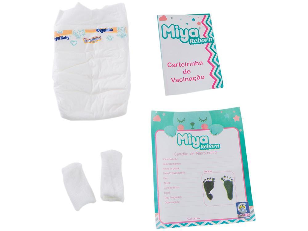 Bebê Reborn Menino Miya Cotiplás 45,5cm  - 7