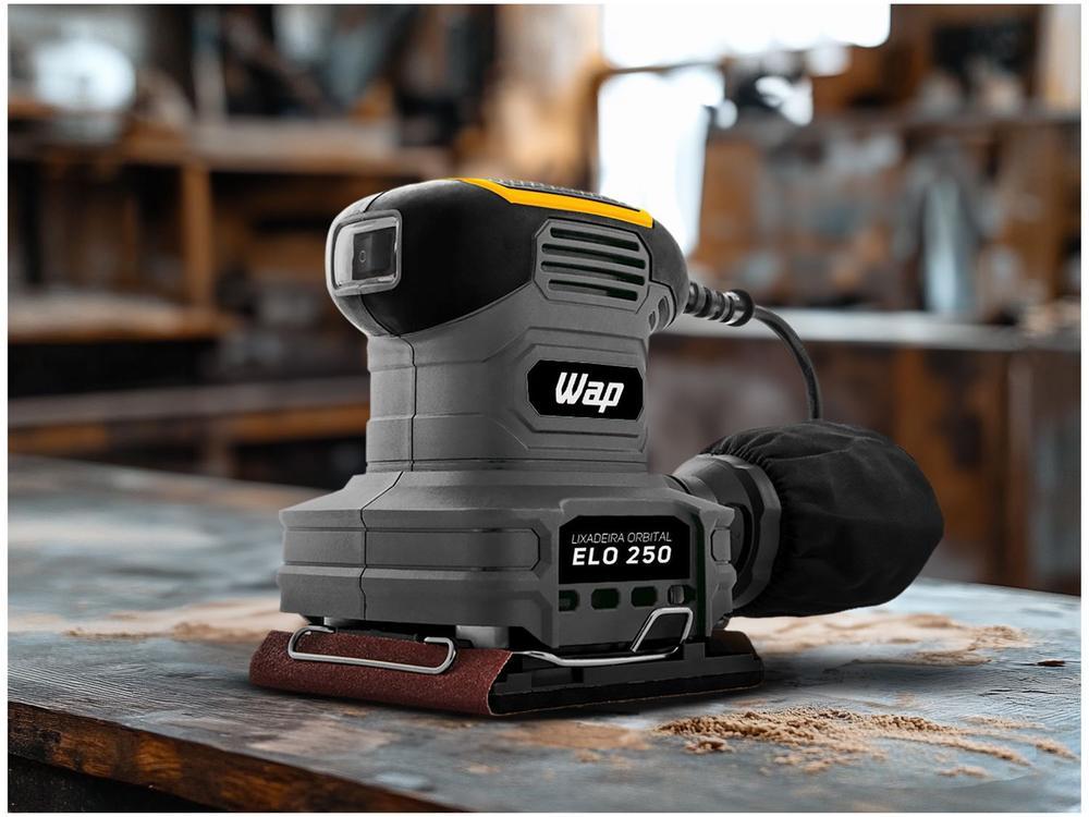 Lixadeira Orbital Wap Elétrica 250W 6 Peças ELO 250 - 2