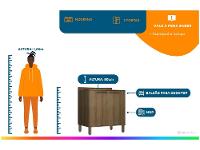 Balcão de Cozinha com Tampo Luciane 2 Portas Suíça - 6