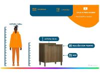 Balcão de Cozinha com Tampo Luciane 2 Portas Suíça - 2