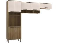 Armário de Cozinha Compacta Luciane Suíça 7 Portas - 6