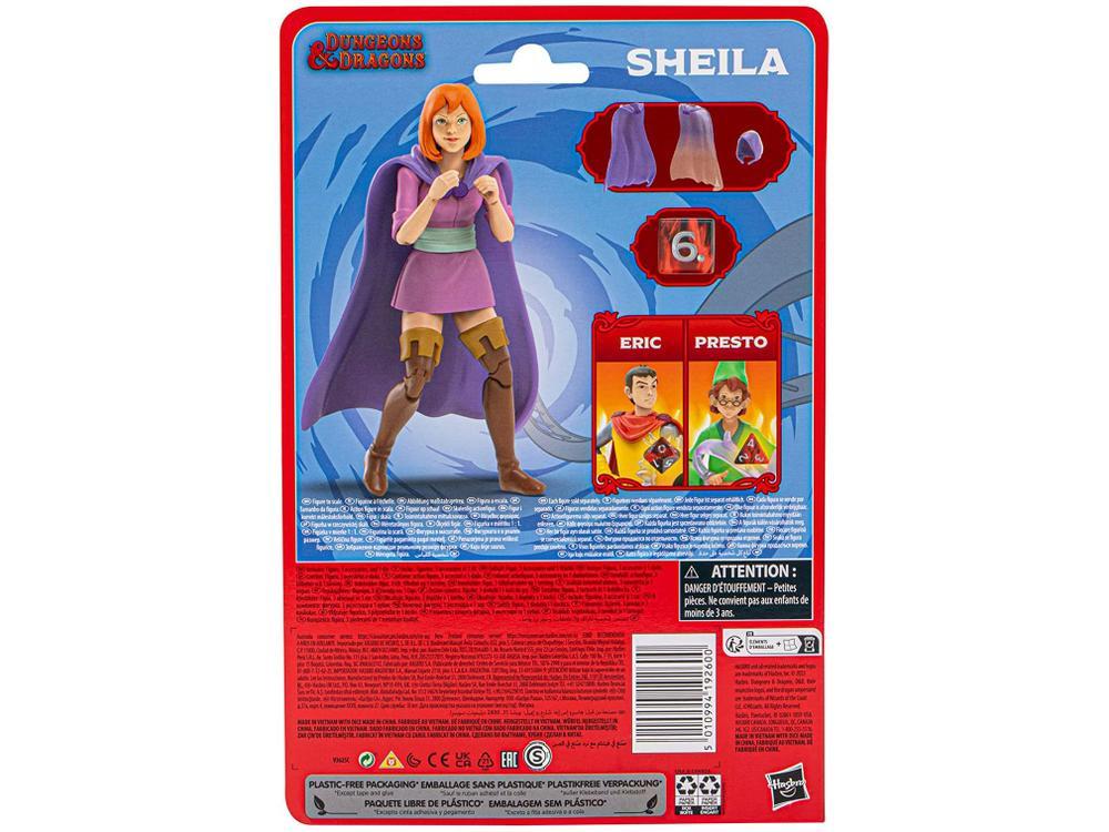 Boneca Sheila Cartoon Classics Dungeons & Dragons com Acessórios Hasbro - 6