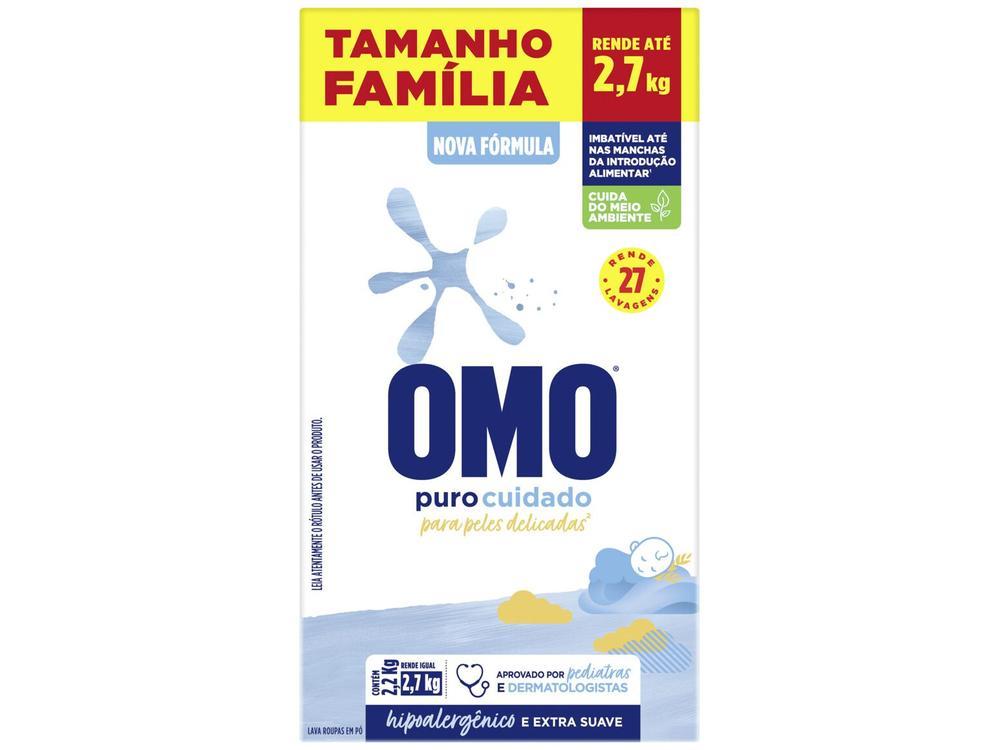 Sabão em Pó Omo Puro Cuidado 2,2Kg - 8