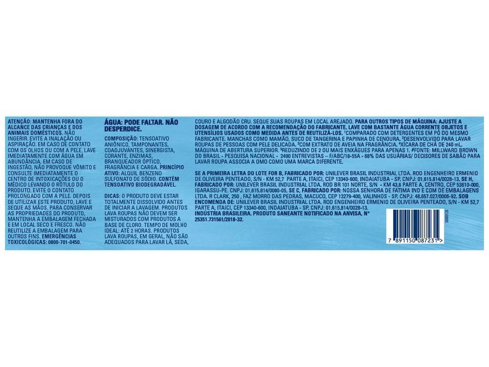 Sabão em Pó Omo Puro Cuidado 2,2Kg - 10