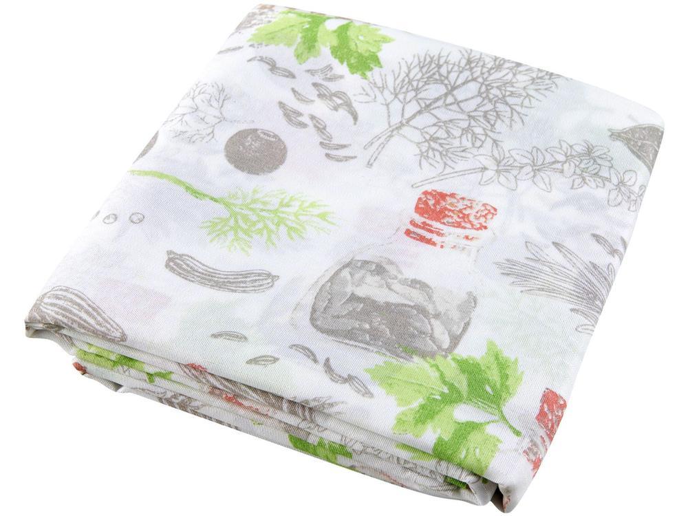 Cortina para Cozinha Sultan Branco e Bege - 5