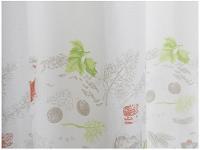 Cortina para Cozinha Sultan Branco e Bege - 6