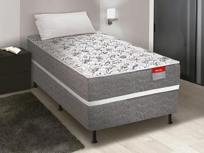 Cama Box Conjugada Solteiro Reconflex Espuma 55x88x188cm Fenix
