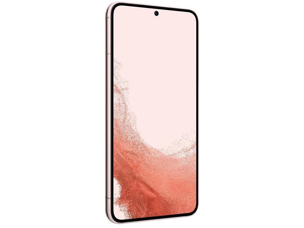 Smartphone Samsung Galaxy S22 256GB Rosé 5G Octa-Core 8GB 6,1" RAM Câm. Tripla + Selfie 10MP Dual Chip - 7