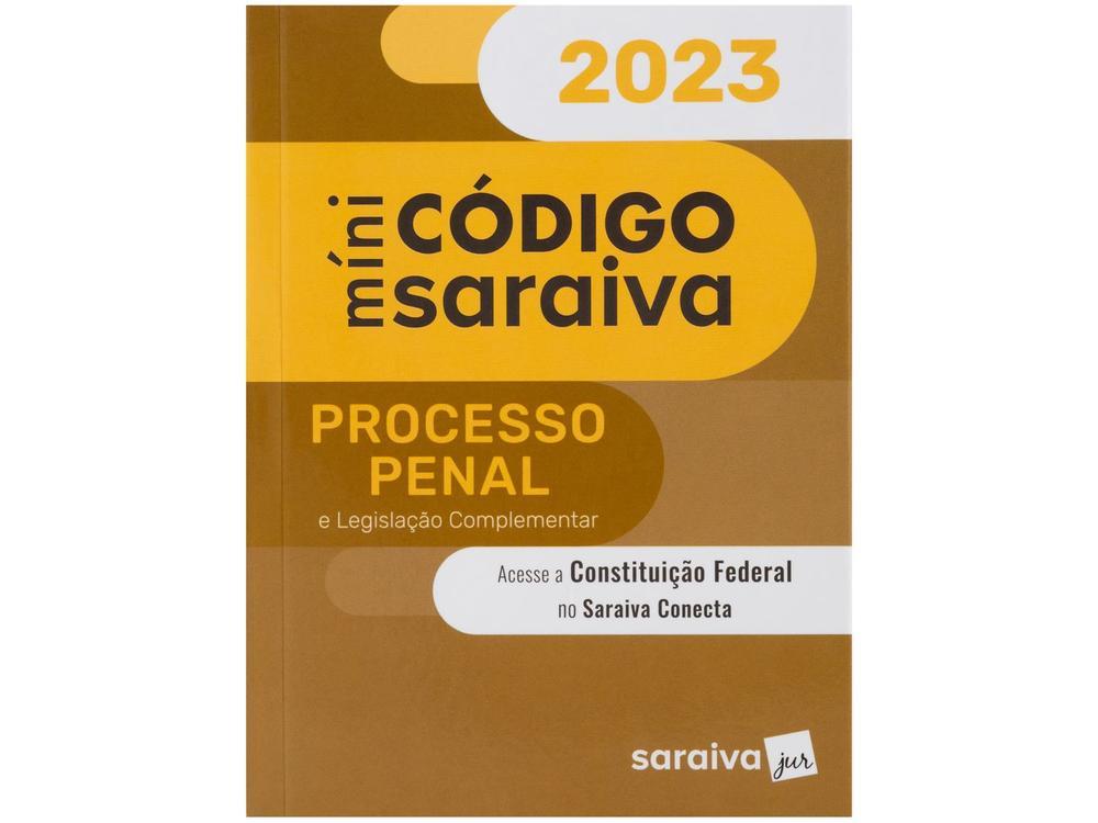 Livro Código de Processo Penal Mini - 1