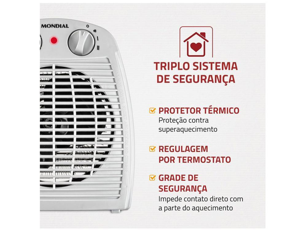Aquecedor Termoventilador Mondial A-08 Portátil - 4