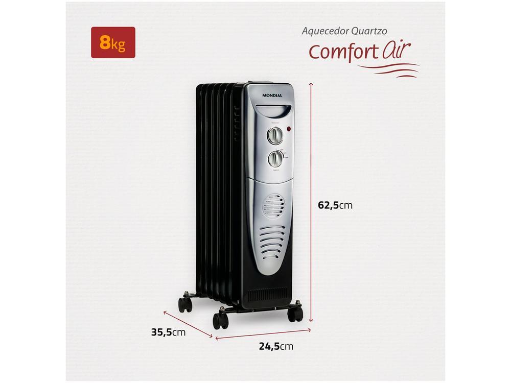 Aquecedor a Óleo Mondial A-06 Portátil - 13