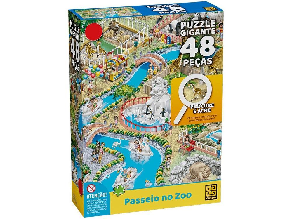 Quebra-cabeça 48 Peças Puzzle Gigante  - 1