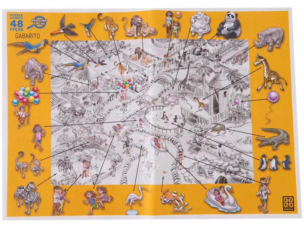 Quebra-cabeça 48 Peças Puzzle Gigante  - 5