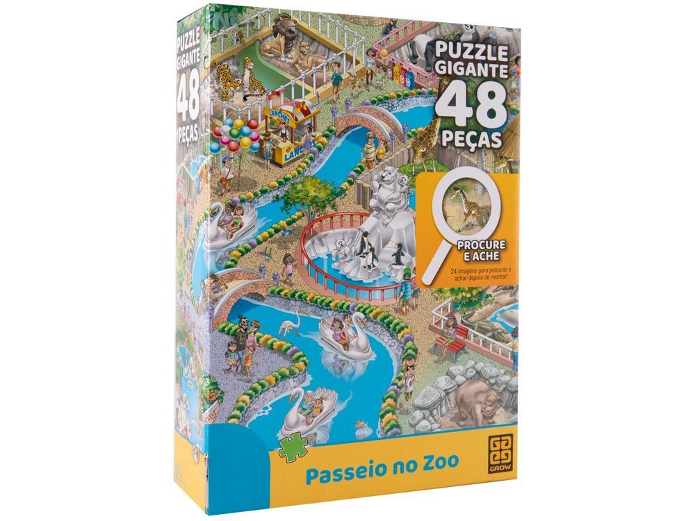 Quebra-cabeça 48 Peças Puzzle Gigante  - 6