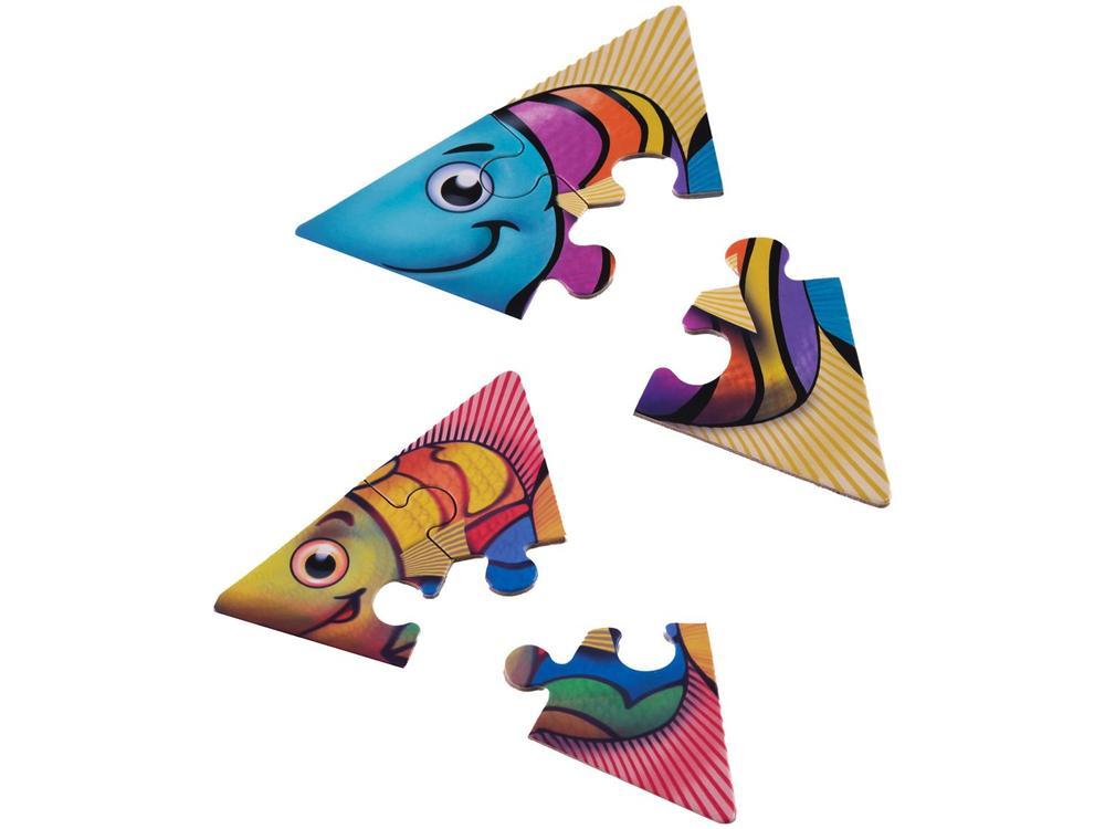 Quebra-cabeça 34 Peças Puzzle Formas Grow - 3