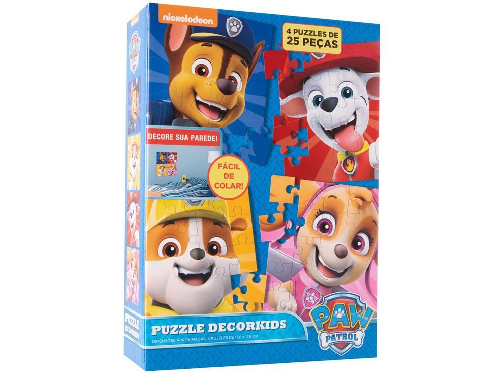 Quebra-cabeça Patrulha Canina Puzzle Decorkids - 9