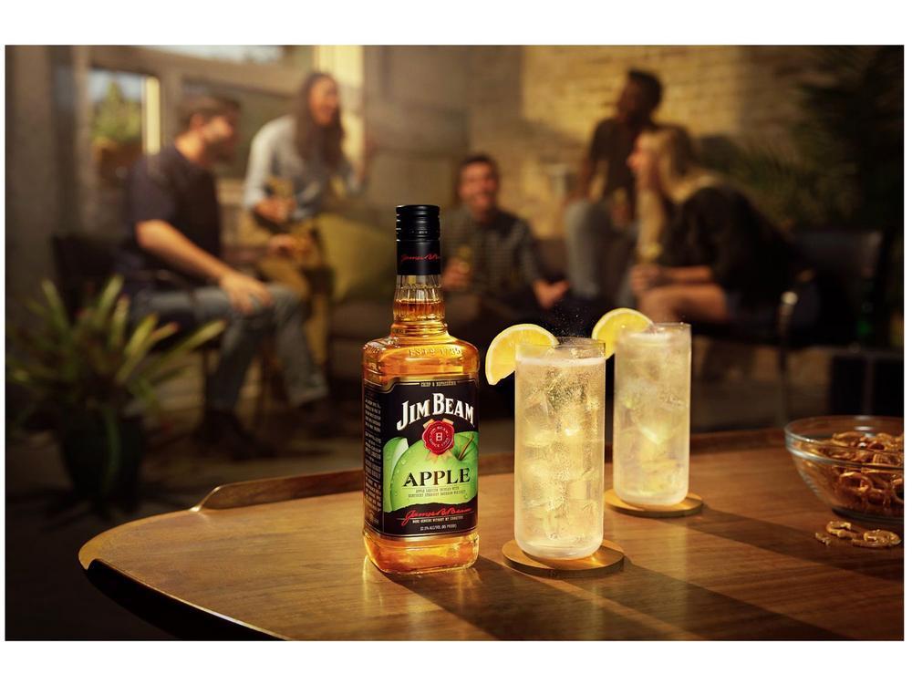 Whisky Jim Beam Apple 4 Anos Bourbon - 9