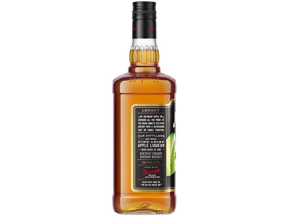Whisky Jim Beam Apple 4 Anos Bourbon - 11