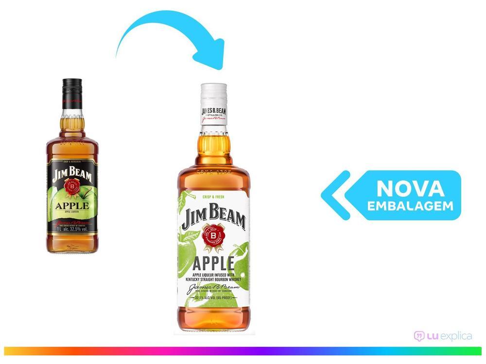 Whisky Jim Beam Apple 4 Anos Bourbon - 3