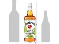 Whisky Jim Beam Apple 4 Anos Bourbon - 6