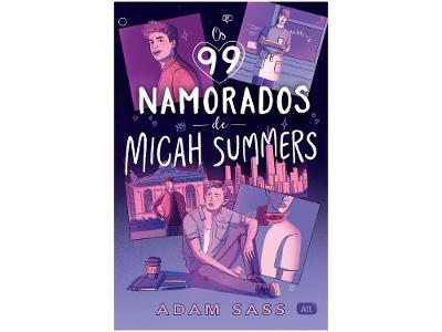 Livro Os 99 namorados de Micah Summers Adam Sass