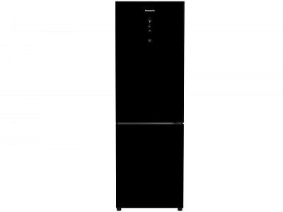 Geladeira/Refrigerador Panasonic Frost Free Inverse Black Glass 397L NR-BB41GV1BB