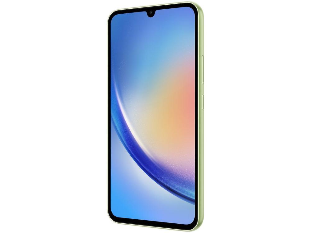 Smartphone Samsung Galaxy A34 128GB Verde Lima 5G Octa-Core 6GB RAM 6,6" Câm. Tripla + Selfie 13MP Dual Chip - 7