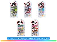 Kit Tech Deck Skate de Dedo com 4 Unidades - 2