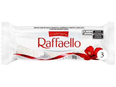 Bombom Confetteria Wafer Raffaello Amêndoa e 