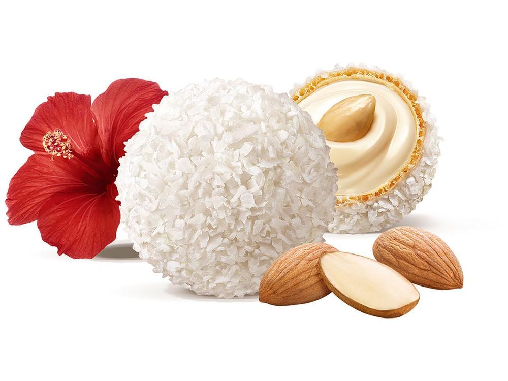 Bombom Confetteria Wafer Raffaello Amêndoa e - 6