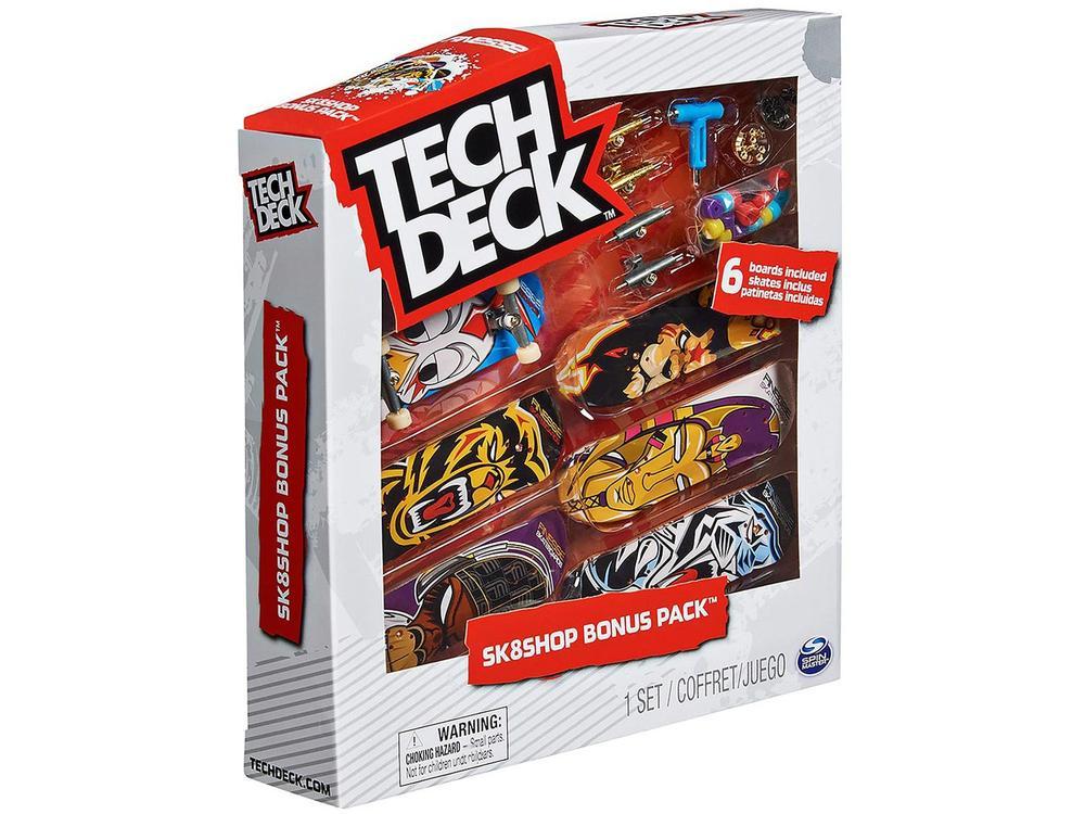 Skate De Dedo Tech Deck com 6 Skates  - 5