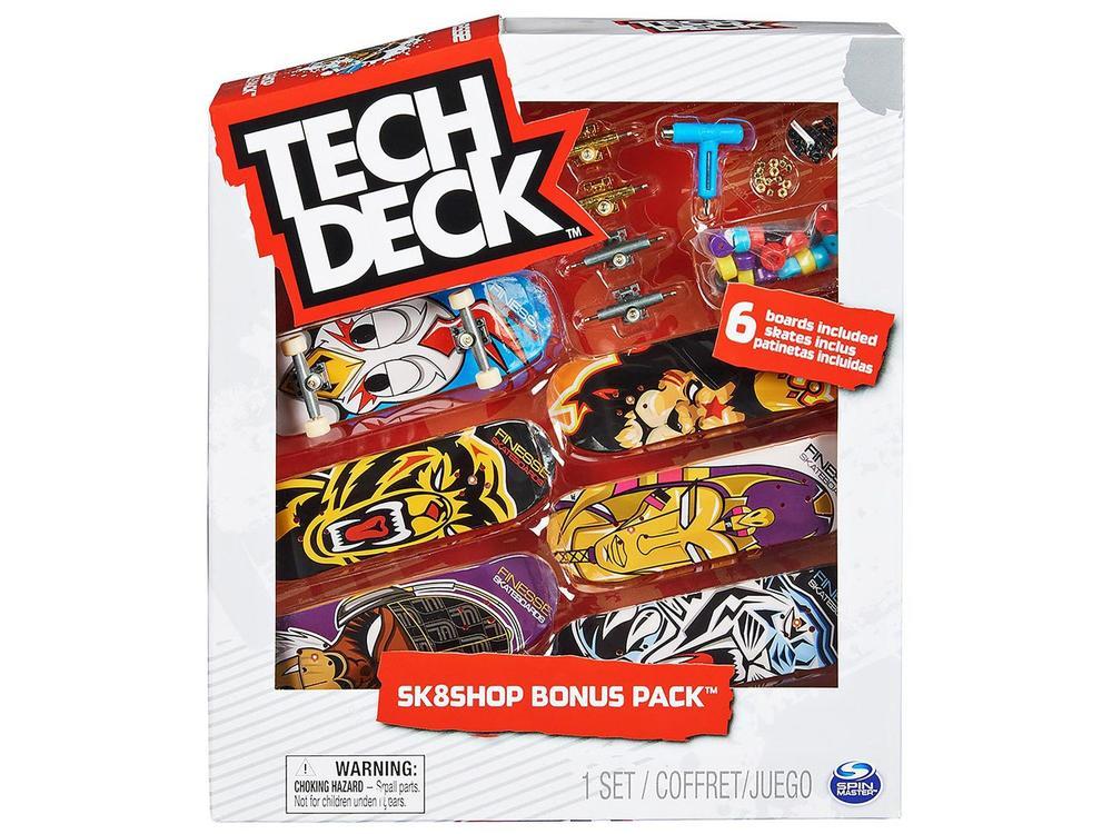 Skate De Dedo Tech Deck com 6 Skates  - 7