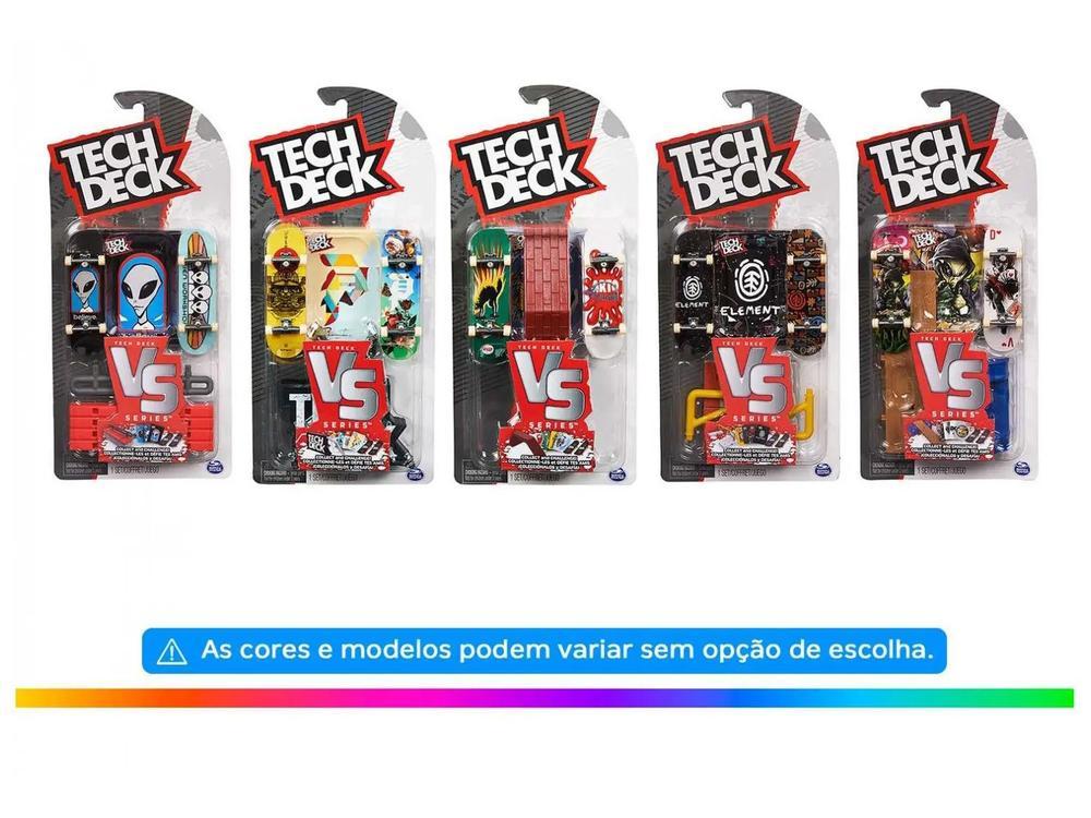 Kit Tech Deck Skate de Dedo com Obstáculo Sunny - 2