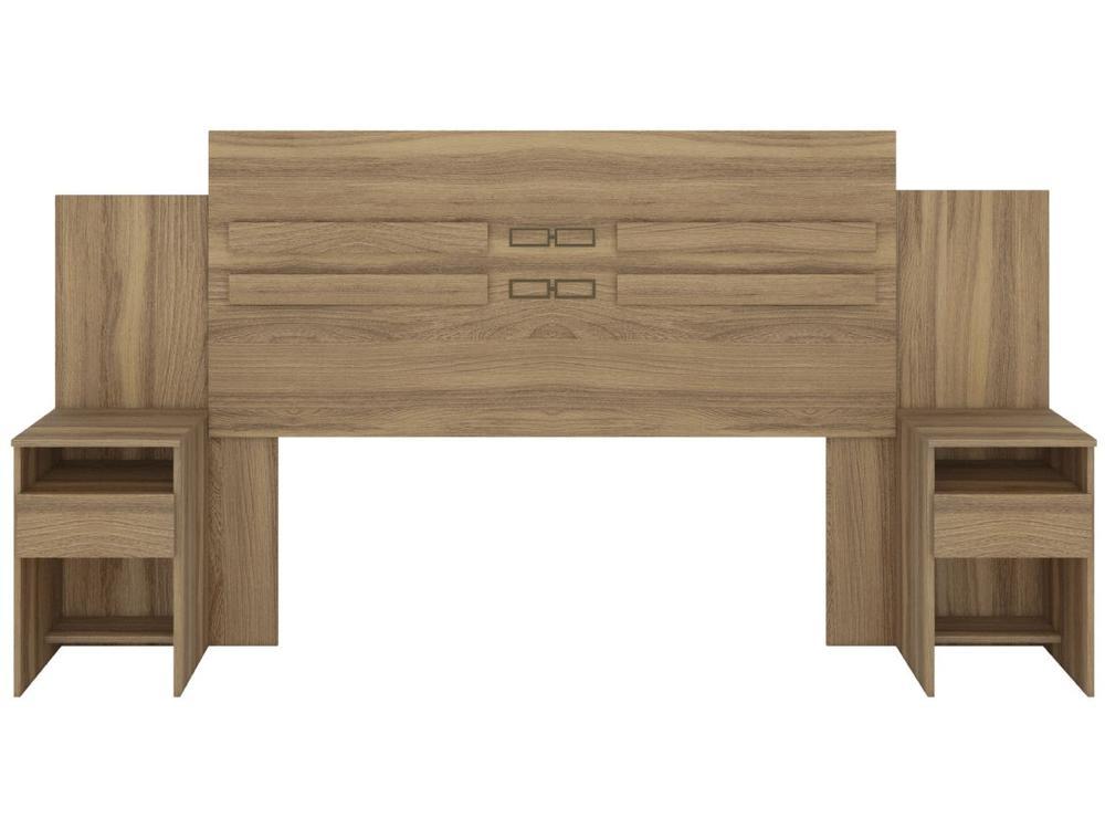 Cabeceira Casal com Sommier Pintura UV Demóbile - 1