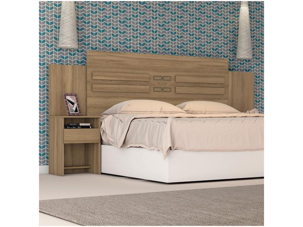 Cabeceira Casal com Sommier Pintura UV Demóbile - 2