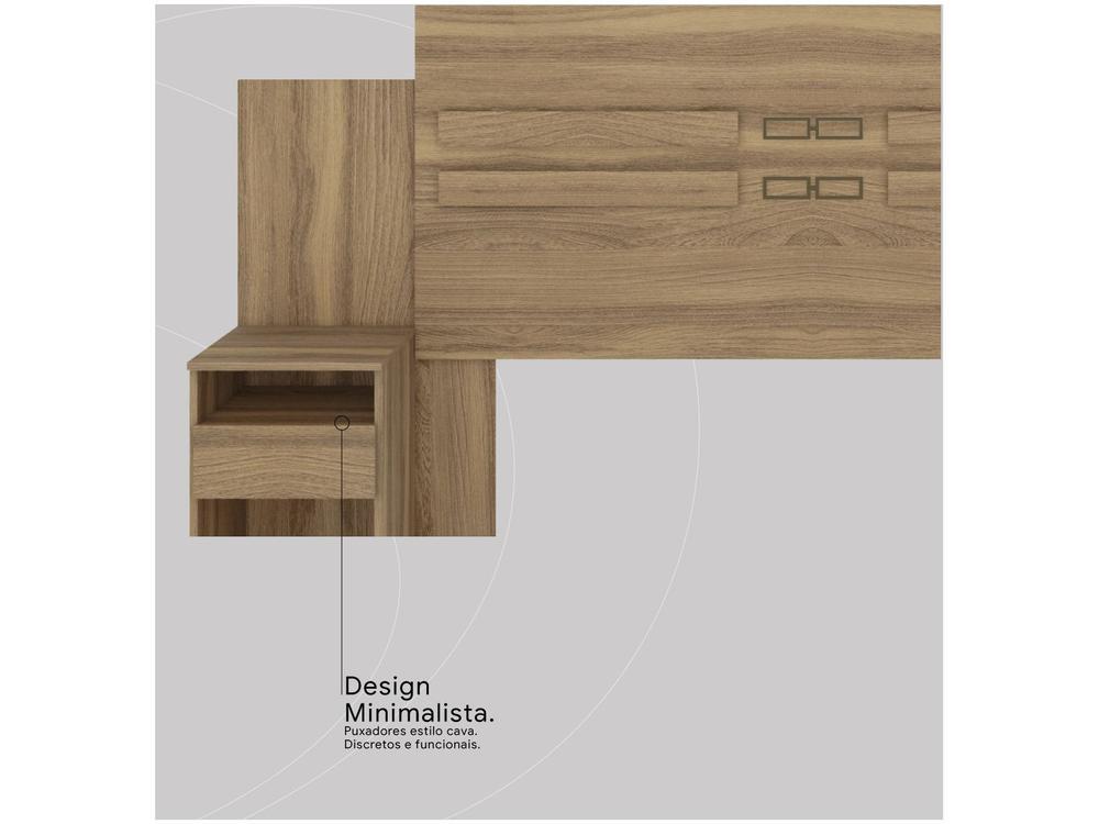 Cabeceira Casal com Sommier Pintura UV Demóbile - 6