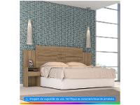 Cabeceira Casal com Sommier Pintura UV Demóbile - 11