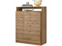 Cômoda com Chave 5 Gavetas Demóbile Triunfo - 13