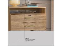 Cômoda com Chave 5 Gavetas Demóbile Triunfo - 18